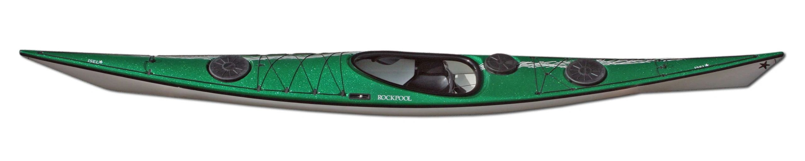Rockpool Isel sea kayak in composite construction