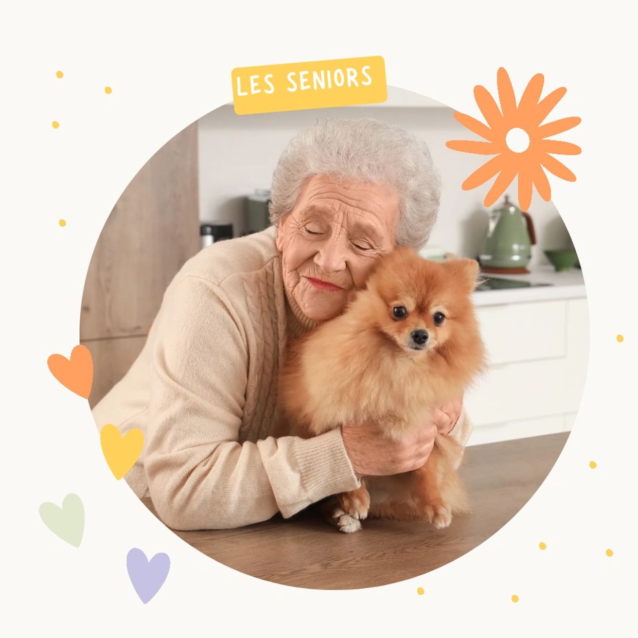 Accompagnement senior, aide à domicile, service à domicile, garde de chien, garde de chat, dogsitter