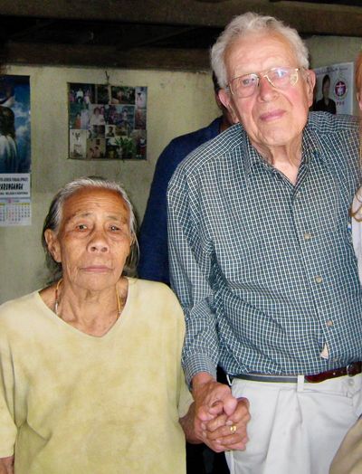 Lai Bidang and Peter van der Veen, Tana Toraja, 2005. Photo: Augusta Lokhorst.