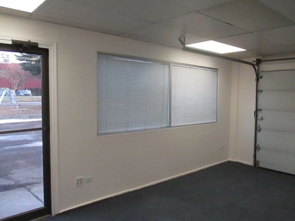 Low price small warehouse for rent in Calgary SE, with large South window,  at Wright Business Centr