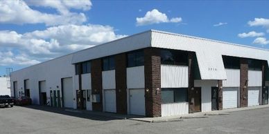 Low price offices bays and warehouses for rent and lease at Wright Business Centre, Calgary SE.