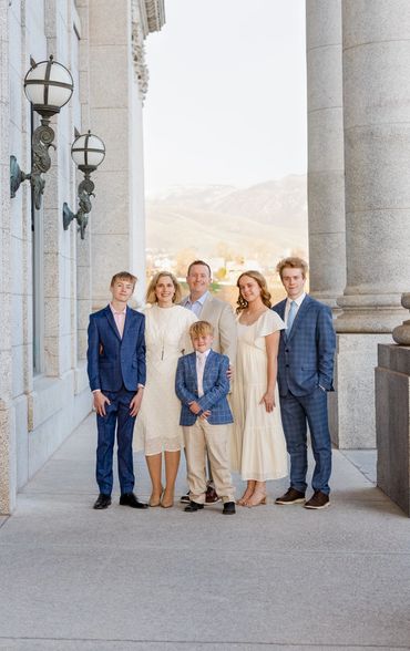 My husband Stephen and I have four children-- one in college, one at FHS, one at FJH and one at CCE