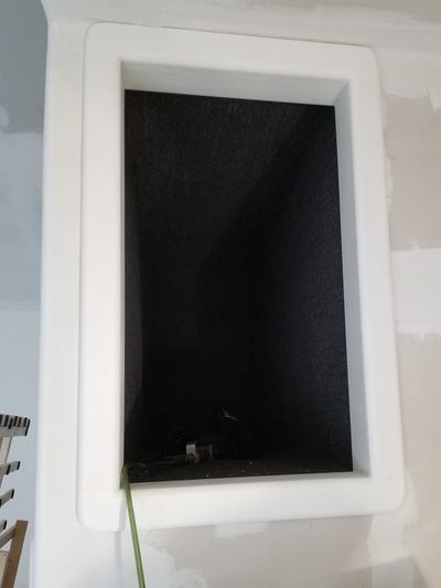 The trim for Hannah's Loft is one single piece of PVC with 8 sides on 2 planes and rounded edges