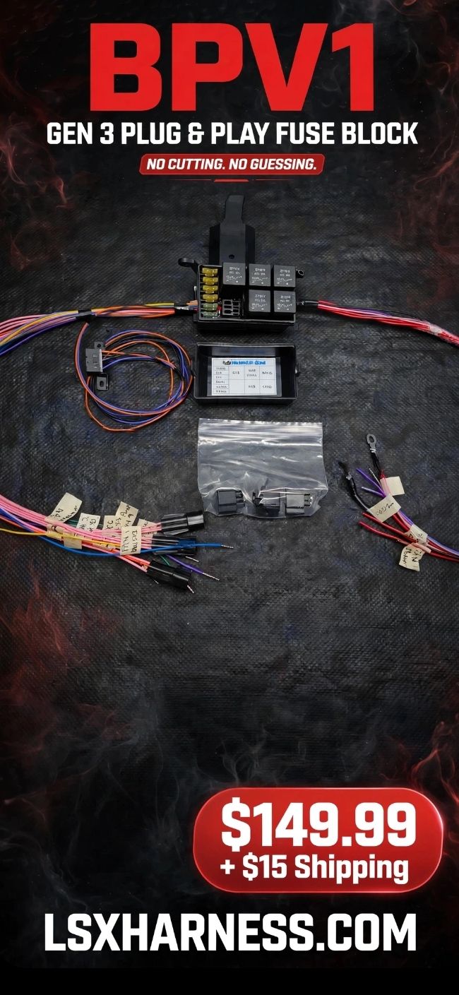 Universal plug and play for all gen 3 truck engines.