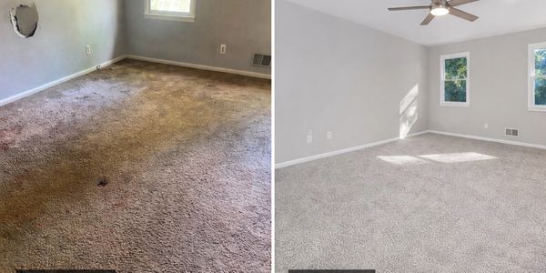 Carpet installation for rental property in Columbia SC by Rays Flooring