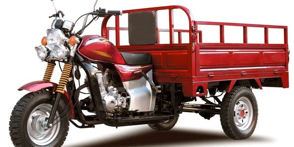 Full view of the outside of the tricycle