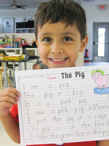 Joy's language arts program