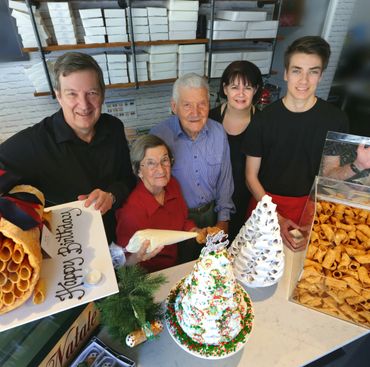 Italian owners of Cannoleria Piccola® Sydney's First Cannoleria. Sydney's Finest Cannoli Piped Fresh