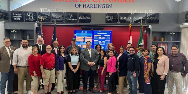 Dr. Benjamin Clinton of Beacon Consulting Presents at the Greater Harlingen Chamber of Commerce
