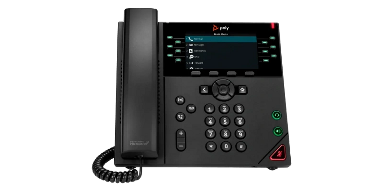 Poly VVX 450 - VoIP phone - 3-way call capability