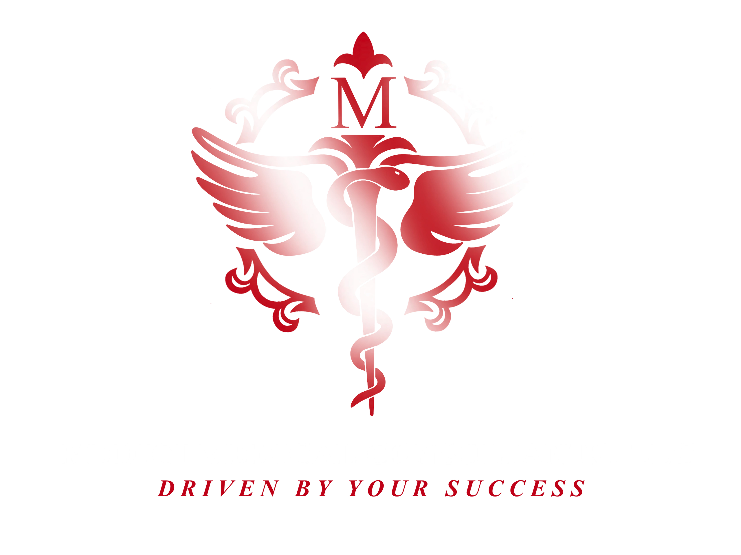 Medici Medical Consultants logo with a red caduceus and motto.