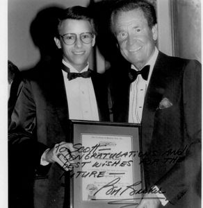 Scott Tokar and Bob Barker, at the Academy of Magical Arts Awards Banquet
