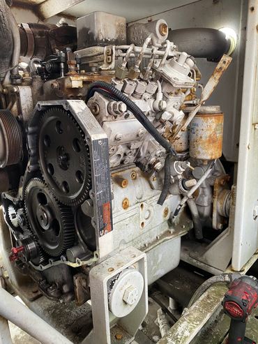 Installing new injection pump