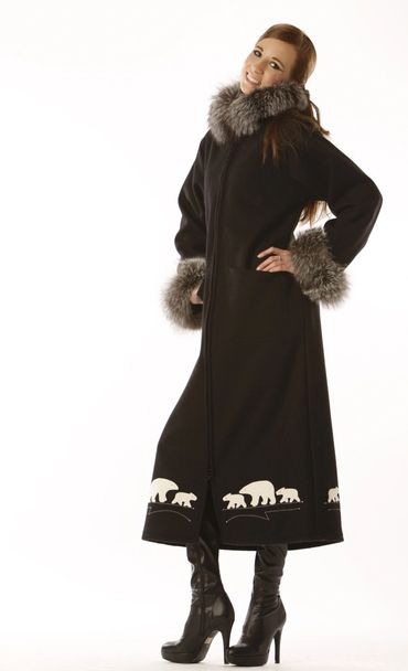 A winter coat that with a difference! Warm, sophisticated and stylish, it is also cut to flatter.