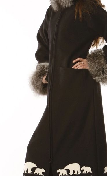 A winter coat that with a difference! Warm, sophisticated and stylish, it is also cut to flatter.