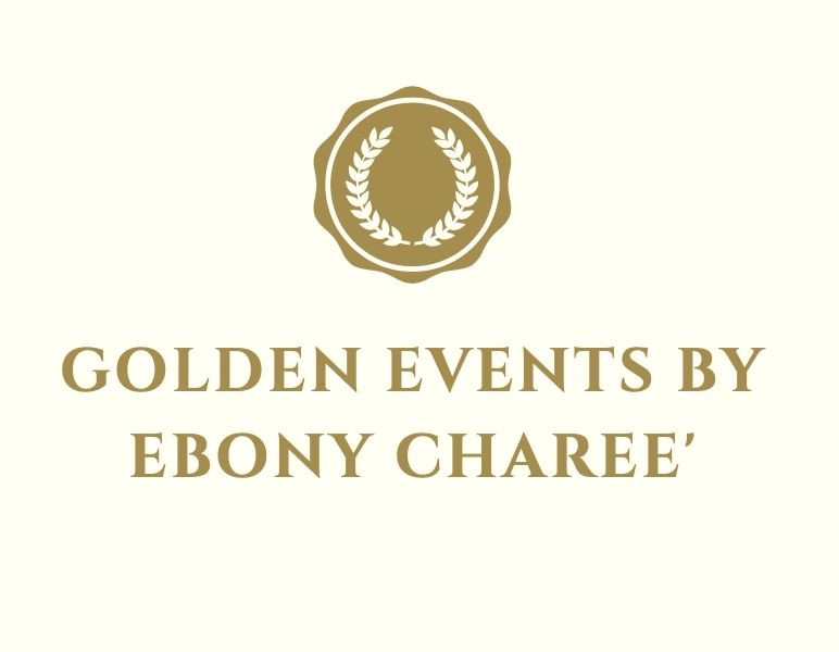 Logo for Golden Events by Ebony Charee'