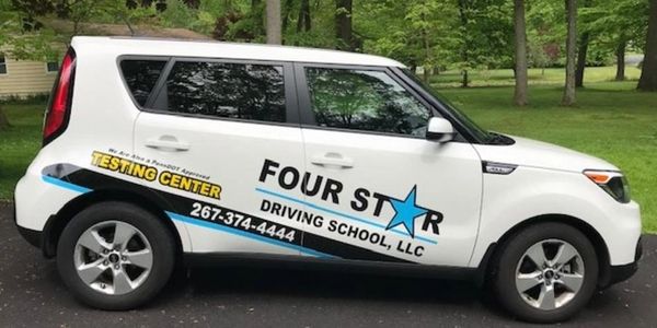 Four Star Driving School training vehicle