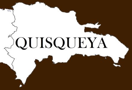 “Quisqueya” (Kiskeya) Dominican Republic/Haiti island. Quisqueyana Press all right reserved. Aduke