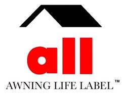 awning life label: inspection and replacement notifications
