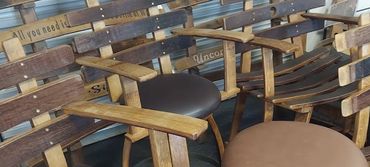A collection of stools