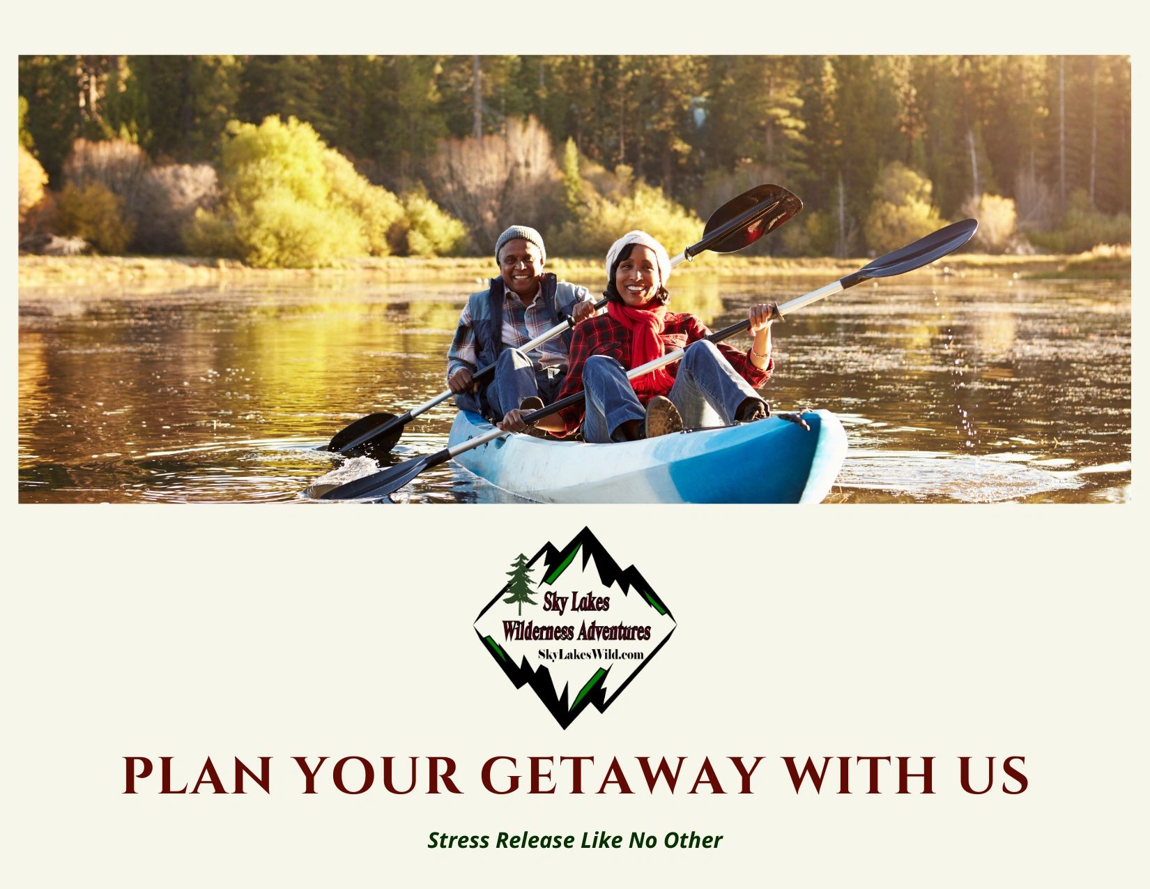 Kayaking near Crater Lake in Oregon. Kayak Tours, Kayak Rentals, Bicycle Tours, Bicycle Rentals
