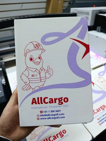 impresion uv en agendas