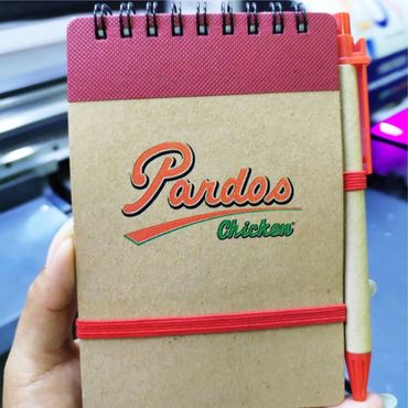 impresion uv en agendas ecologicas