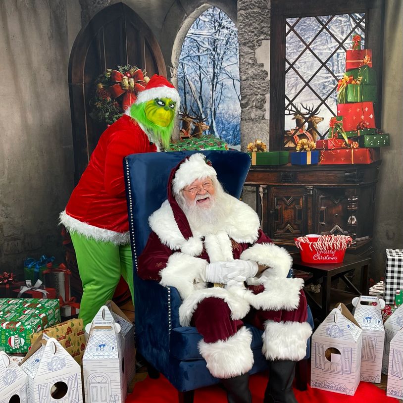 Oh NO...  The Grinch.  This is MY show !!!