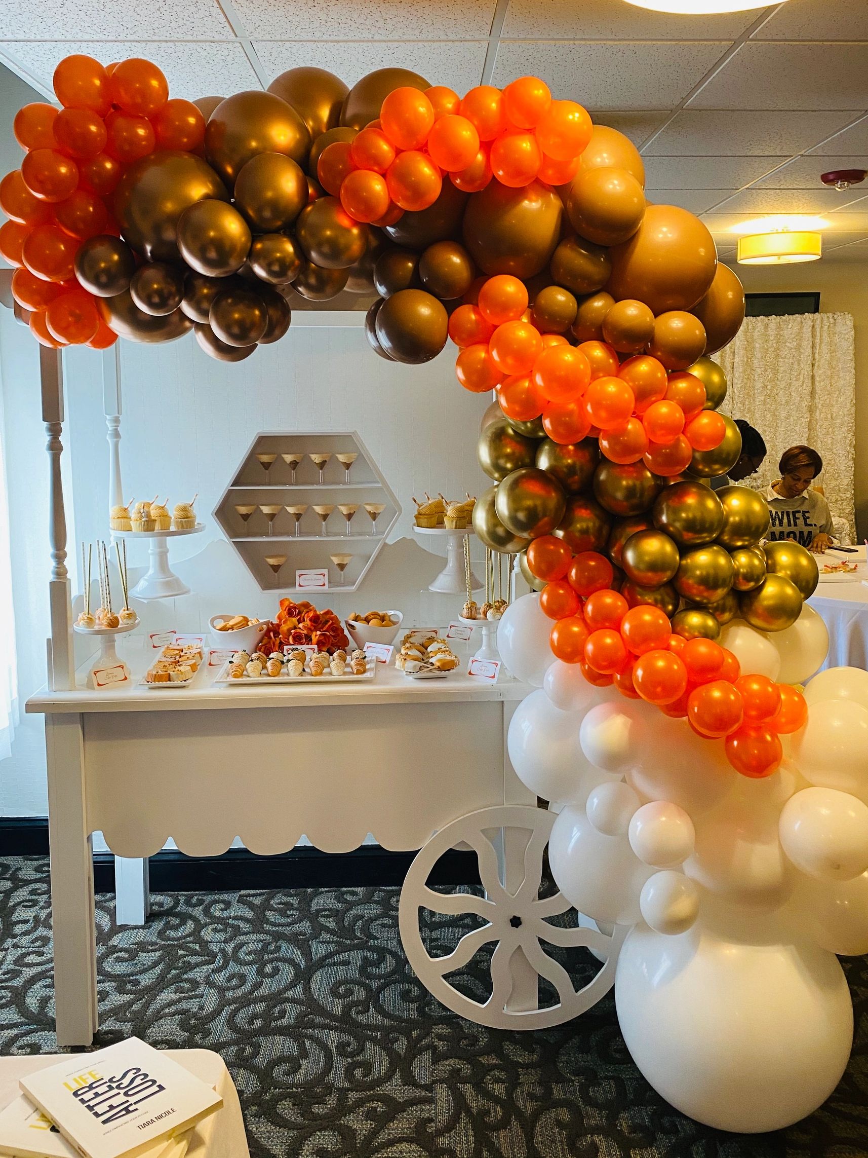 dessert carts in dc, dessert cart rentals in dc, dessert styling in dc, dessert tables in dc