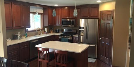 Milless interiors custom kitchen remodel! Affordable general contractor in the metro area! 