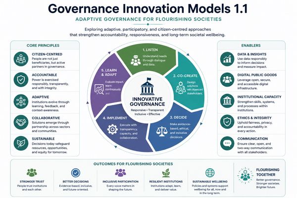 Governance Innovation Models™
Exploring adaptive, participatory, and citizen-centred approaches tha