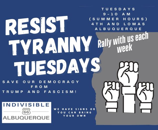 Weekly protest Albuquerque, NM