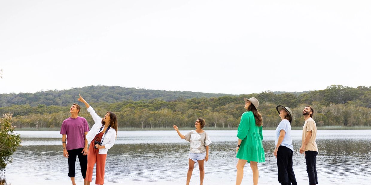 Brummeria (Brown Lake) our beautiful tea tree lake soothes the soul!