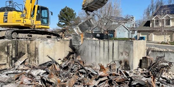 When they returned,  There was almost nothing left.