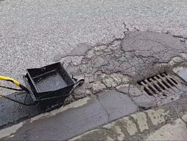 potholes