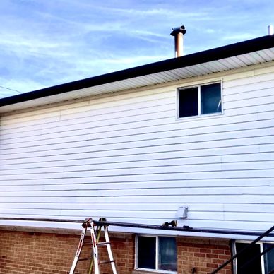 Allworx hangs siding! Siding repair near you is just a call away, siding replacement siding install
