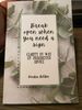 "Break open when you need a sign, Clarity by way of unsolicited advice" By Kendra Bolden