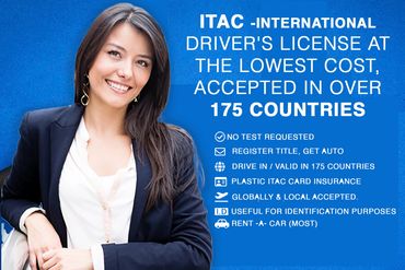 ITAC INTERNATIONAl DRIVER LICENSE