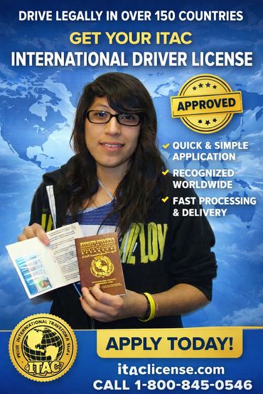 ITAC INTERNATIONAl DRIVER LICENSE