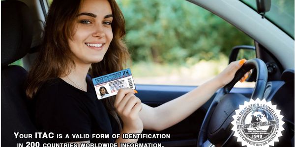 ITAC International Driver License
holding an ITAC international driver license | apply for international license