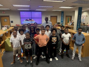 Future Gents scholars celebrate the completion of the Usher-Collier Elementary pilot program.