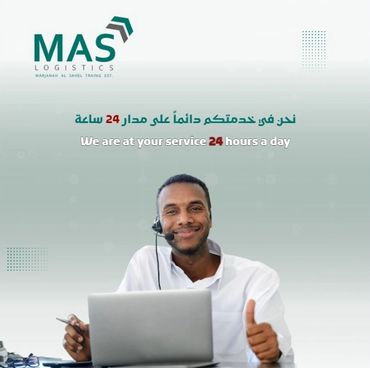 Customer service representative with headset giving thumbs up, emphasizing 24/7 service.