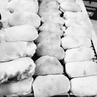 hand rolled pepperoni rolls