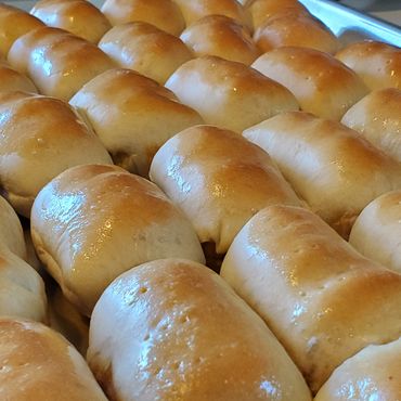 Home made pepperoni rolls from West Virginia