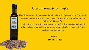 Mustard seed oil benefits with vitamins and minerals.