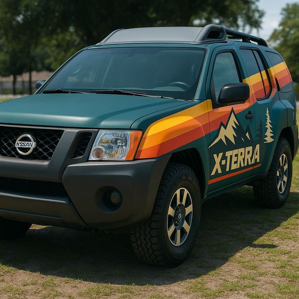 USA Professional Custom Wrap we created Nissan xterra