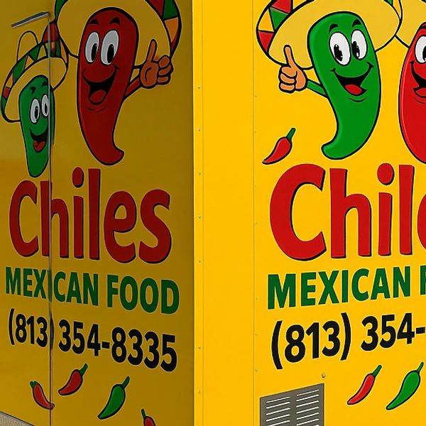 USA Professional Custom Wrap we created Carlos from Chiles