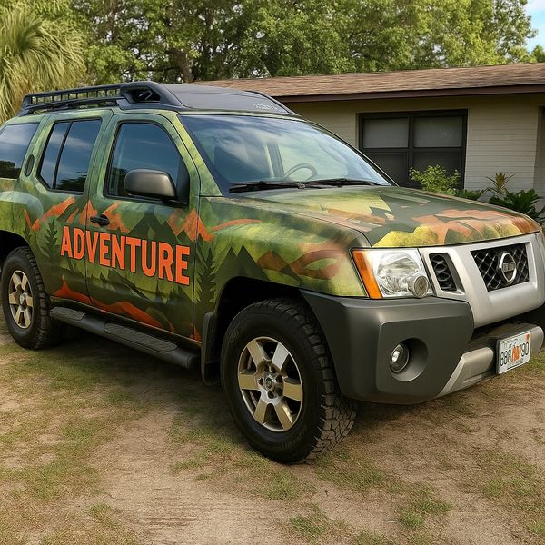USA Professional Custom Wrap we created for a Nissan Owner