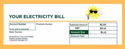 Capped monthly rates of $1.13 for low income seniors as Toronto Hydro is a City Of Toronto asset