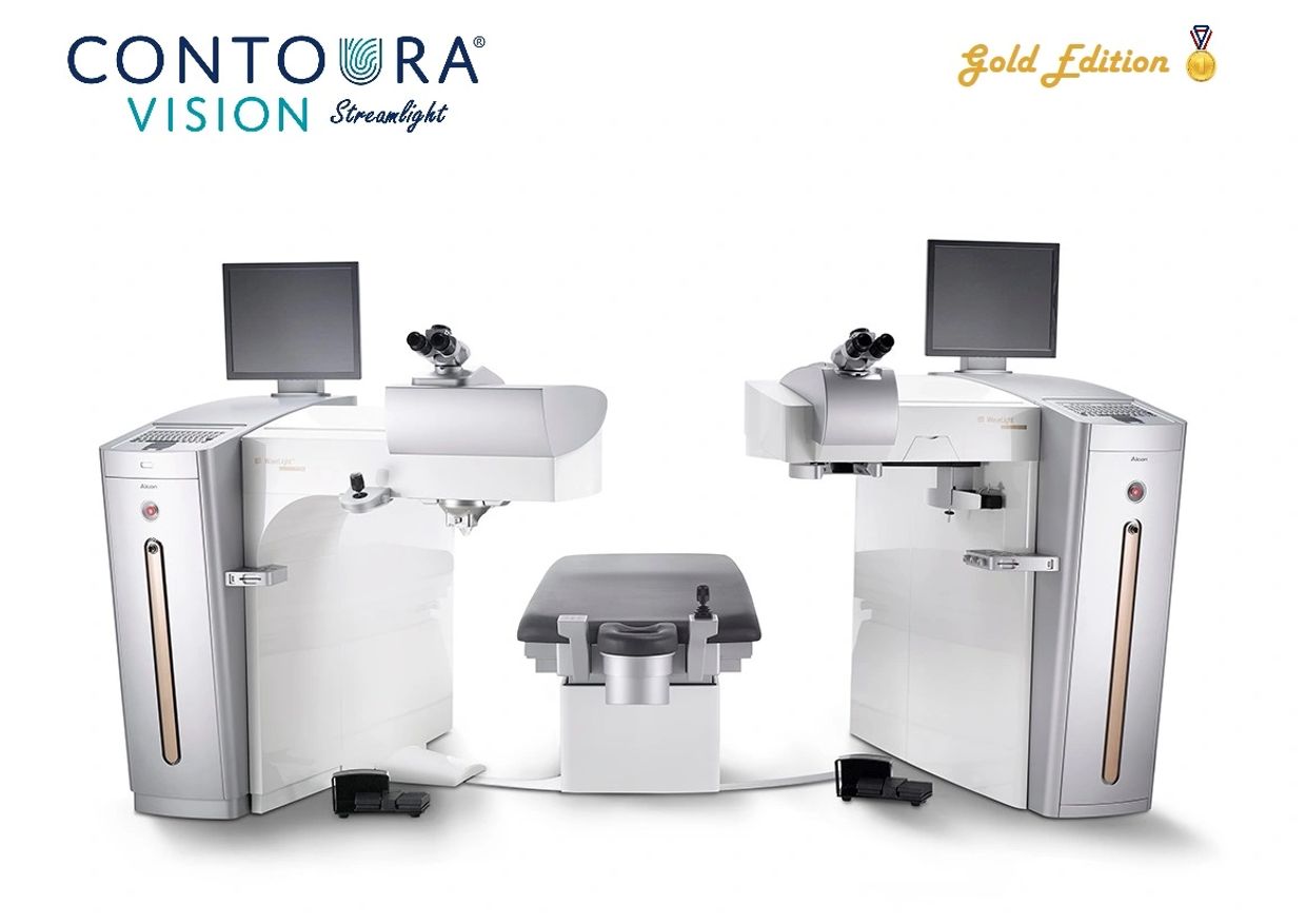 Touchless Lasik, Contoura Vision Gold, Streamlight, Epi-Contoura, Eye Laser for Glasses removal.